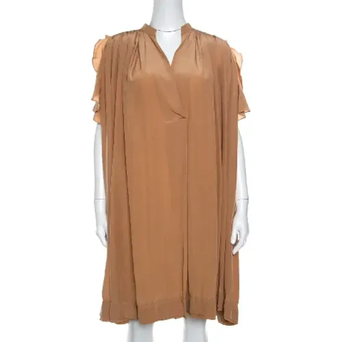 Pre-owned Silk dresses , female, Sizes: M - Chloé Pre-owned - Modalova