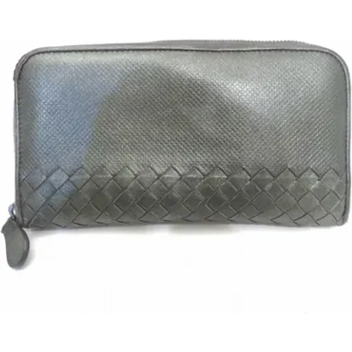 Pre-owned Leather wallets , female, Sizes: ONE SIZE - Bottega Veneta Vintage - Modalova