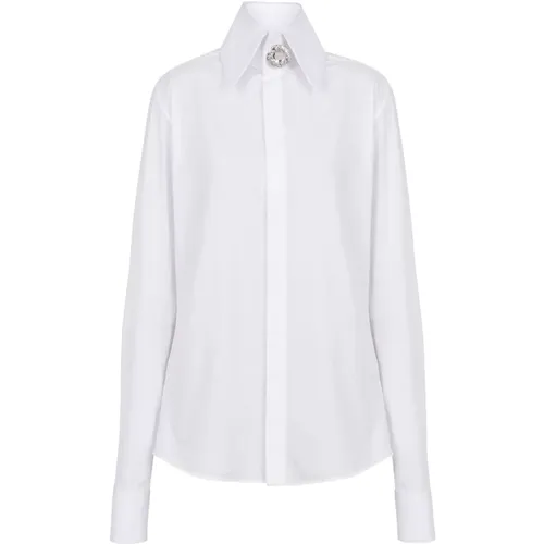 Poplin shirt , female, Sizes: XS - Balmain - Modalova