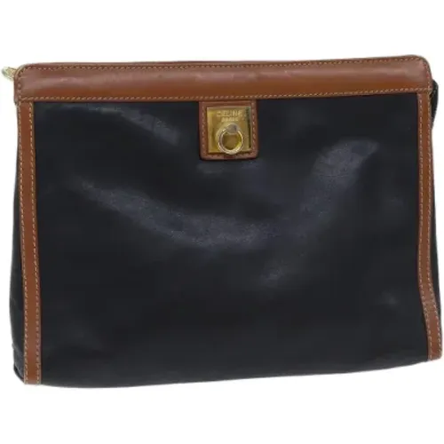 Pre-owned Leather clutches , female, Sizes: ONE SIZE - Celine Vintage - Modalova