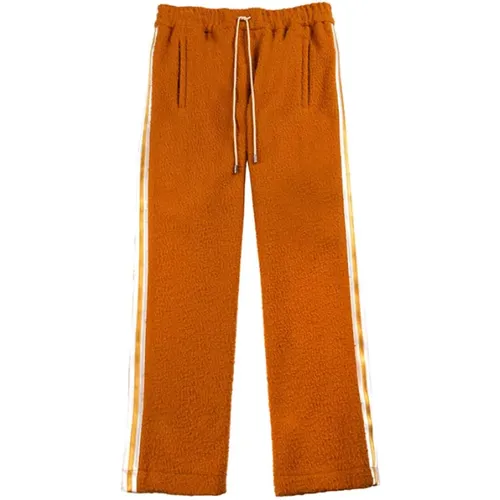 Vintage Wool Track Pant Brown , Herren, Größe: L - JUST DON - Modalova