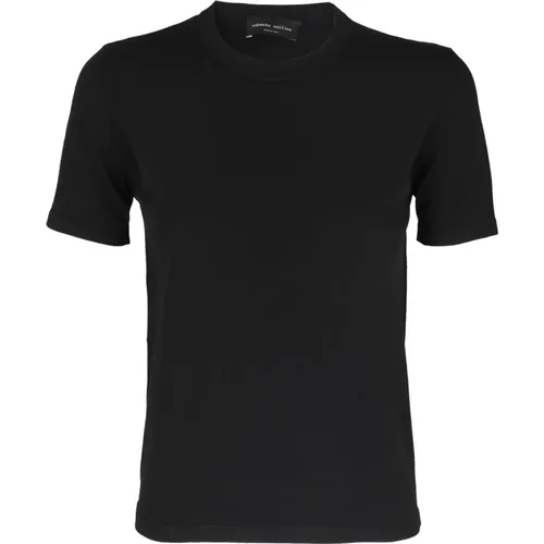 Lässiges Baumwoll-T-Shirt für Männer - Roberto Collina - Modalova