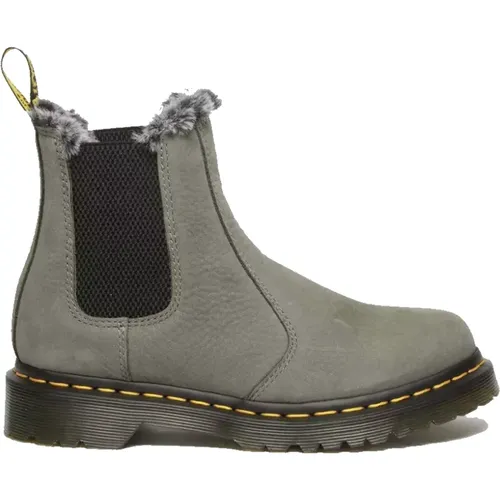 Chelsea Leonore Nickel Grey Stiefel , Herren, Größe: 39 EU - Dr. Martens - Modalova