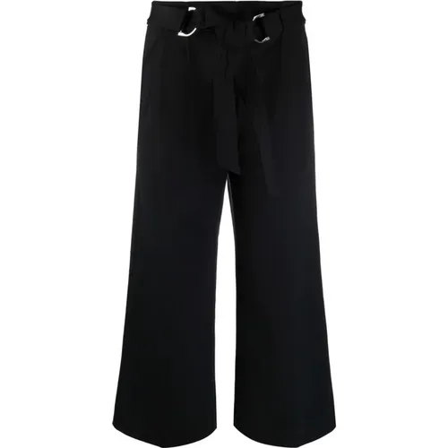 Cropped Casual Trousers , female, Sizes: S - Ralph Lauren - Modalova