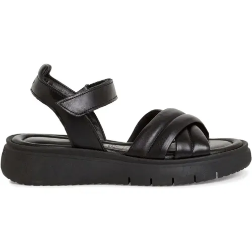 Leather Casual Open Sandals , female, Sizes: 4 UK - tamaris - Modalova