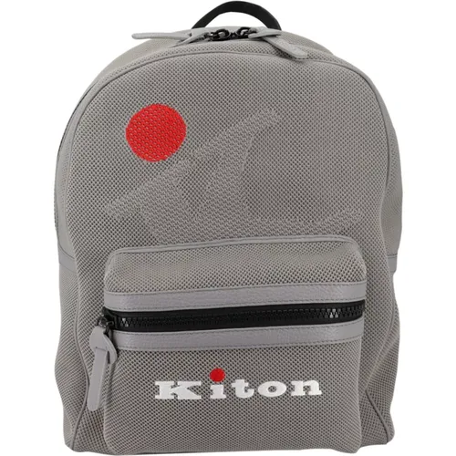 Lead Men`s Bucket Backpack Backpack , male, Sizes: ONE SIZE - Kiton - Modalova