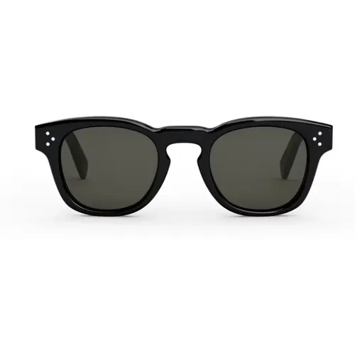 Square Sunglasses with Gray Lenses , female, Sizes: ONE SIZE - Celine - Modalova