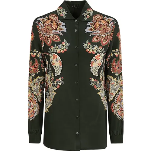 Bunt Seidenbluse für Frauen Etro - ETRO - Modalova