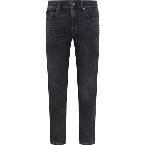 Slimmy Tapered Special Edition Jeans , Herren, Größe: W32 - 7 For All Mankind - Modalova