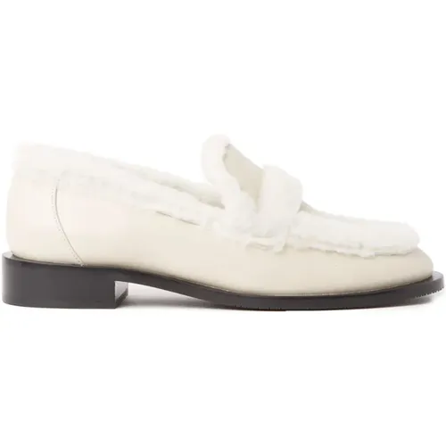 Gemütliche Shearling Loafers , Damen, Größe: 38 EU - Stuart Weitzman - Modalova