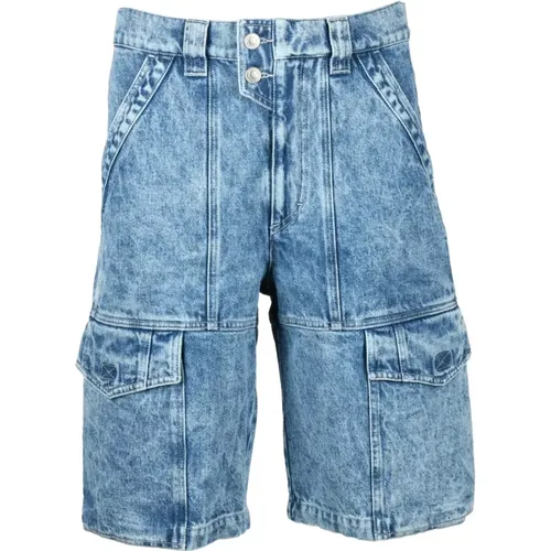 Cotton Bermuda Shorts , male, Sizes: W32, W30 - Isabel marant - Modalova