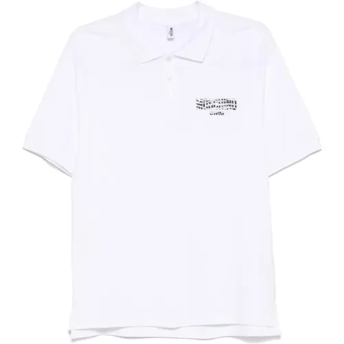 Logo Print Polo Shirt , male, Sizes: S, M, L, XL, 2XL - Moschino - Modalova