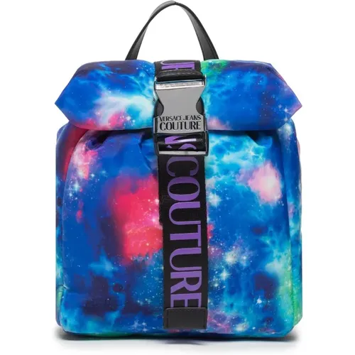 Weltraum Motiv Rucksack - Versace Jeans Couture - Modalova