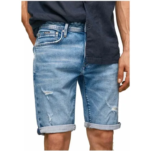 Denim Shorts , Herren, Größe: W29 - Pepe Jeans - Modalova