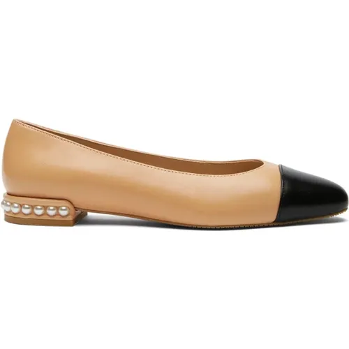 Perlen Flache Ballerinas , Damen, Größe: 36 EU - Stuart Weitzman - Modalova