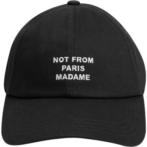 Stylish Slogan Cap , male, Sizes: ONE SIZE - Drole de Monsieur - Modalova