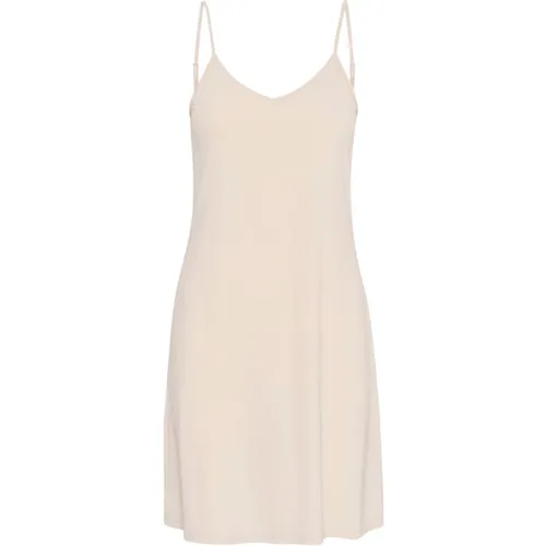 Nude Underdress Crlissandra Dress , female, Sizes: XL, M, S, XS, 2XL, L - Cream - Modalova