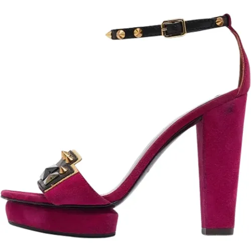 Pre-owned Leder sandals , Damen, Größe: 38 EU - Marc Jacobs Pre-owned - Modalova