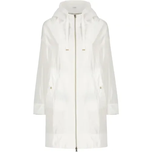 Waterproof Jacket with Hood , female, Sizes: XS, M - Herno - Modalova