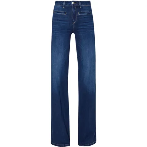 Dunkle Flare-Modell Damen Jeans , Damen, Größe: W28 - Liu Jo - Modalova