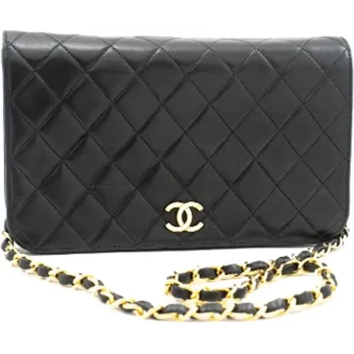 Pre-owned Leather chanel-bags , female, Sizes: ONE SIZE - Chanel Vintage - Modalova