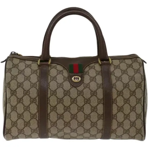 Pre-owned Canvas gucci-bags , female, Sizes: ONE SIZE - Gucci Vintage - Modalova