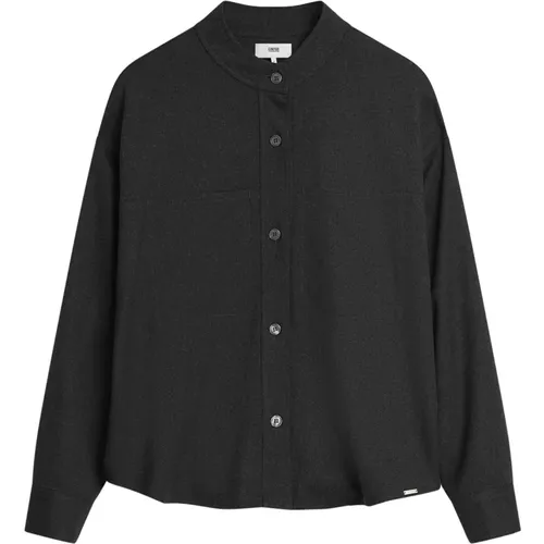 Flanell-Overshirt im modernen Utility-Look , Damen, Größe: S - CINQUE - Modalova