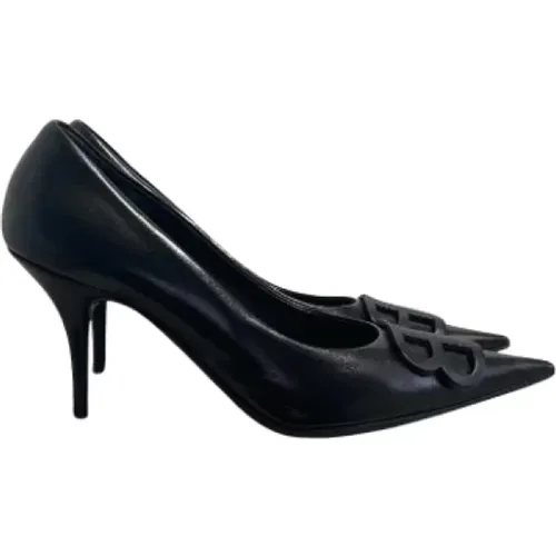 Pre-owned Leather heels , female, Sizes: 6 UK - Balenciaga Vintage - Modalova