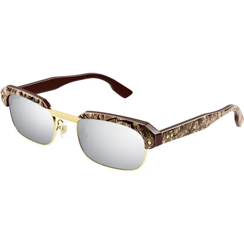 Sunglasses , male, Sizes: 52 MM - Gucci - Modalova