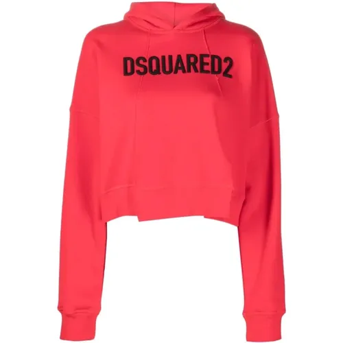 Casual Hoodie Sweater , female, Sizes: M - Dsquared2 - Modalova