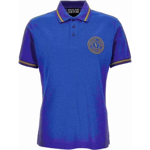 Stilvolle T-Shirts und Polos , Herren, Größe: M - Versace - Modalova