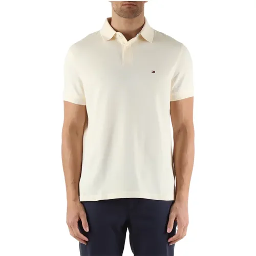Classic Polo Shirt Regular Fit Pique , male, Sizes: 2XL, 3XL, L, S, M - Tommy Hilfiger - Modalova