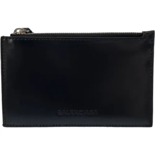 Pre-owned Leather wallets , male, Sizes: ONE SIZE - Balenciaga Vintage - Modalova