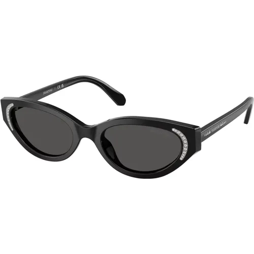 Stylische Sonnenbrille Sk6030 , Damen, Größe: 52 MM - Swarovski - Modalova