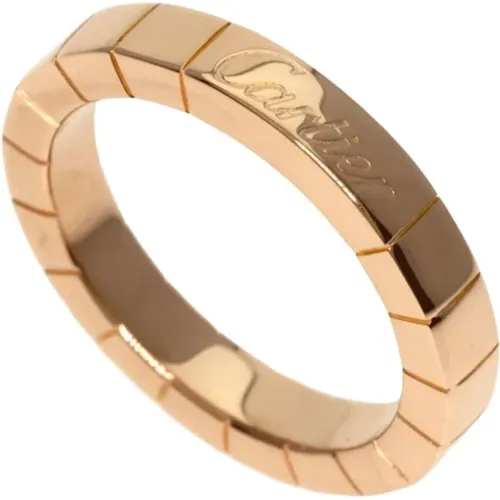 Pre-owned Rose Gold rings , female, Sizes: ONE SIZE - Cartier Vintage - Modalova