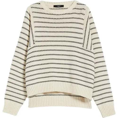 Natura Cream Sweater , female, Sizes: M - Max Mara Weekend - Modalova