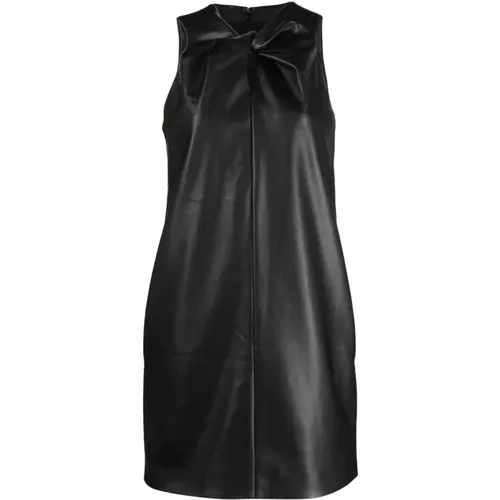 Schwarzes Twisted ärmelloses Midi-Kleid , Damen, Größe: 2XS - Proenza Schouler - Modalova