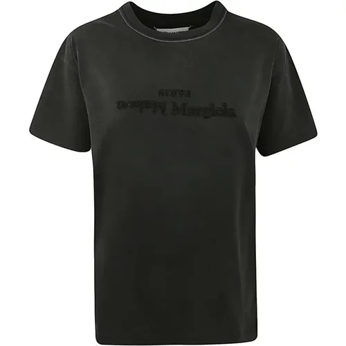 Washed T-Shirt , female, Sizes: S - Maison Margiela - Modalova