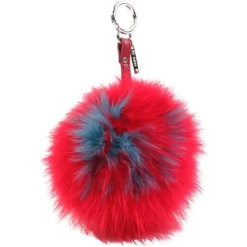 Pre-owned Fur key-holders , female, Sizes: ONE SIZE - Fendi Vintage - Modalova