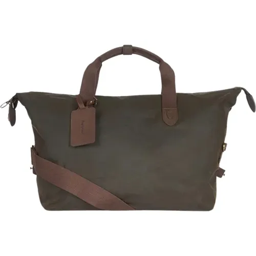 Waxed Canvas Bag , male, Sizes: ONE SIZE - Barbour - Modalova