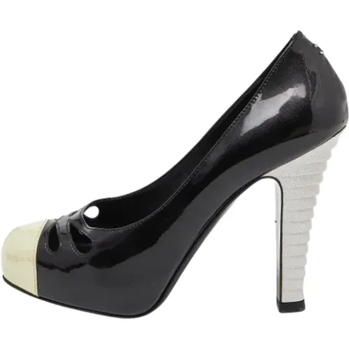 Pre-owned Leather heels , female, Sizes: 3 UK - Chanel Vintage - Modalova