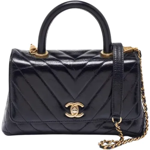 Pre-owned Leather handbags , female, Sizes: ONE SIZE - Chanel Vintage - Modalova