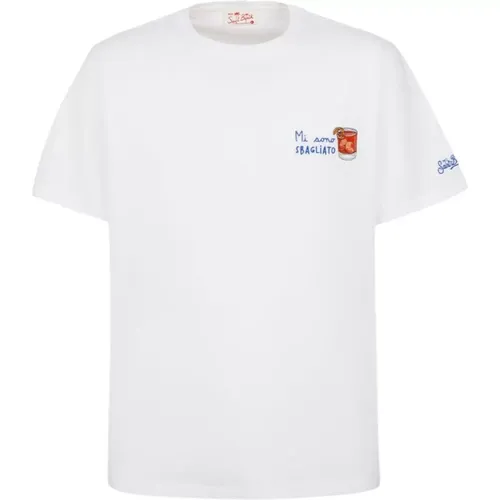 Casual T-shirt for Men , male, Sizes: L, XL, 2XL - MC2 Saint Barth - Modalova