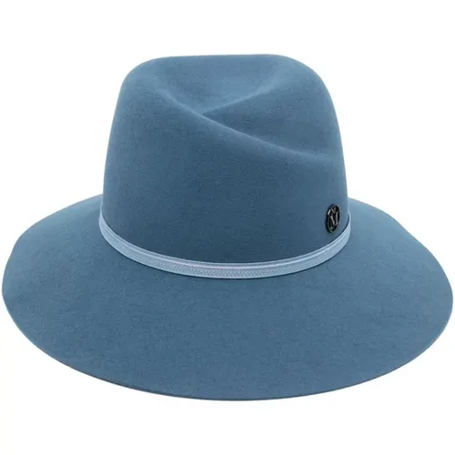 Hüte klar blau , Damen, Größe: L - Maison Michel - Modalova