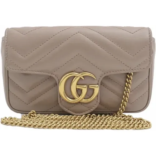 Pre-owned Leather gucci-bags , female, Sizes: ONE SIZE - Gucci Vintage - Modalova