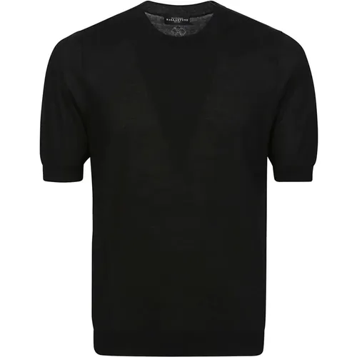 Plain T-Shirt , male, Sizes: XL, L, 2XL, S, 3XL, M - Ballantyne - Modalova