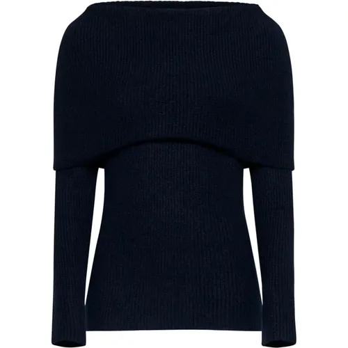 Blaue Pullover für Frauen , Damen, Größe: XS - Fabiana Filippi - Modalova