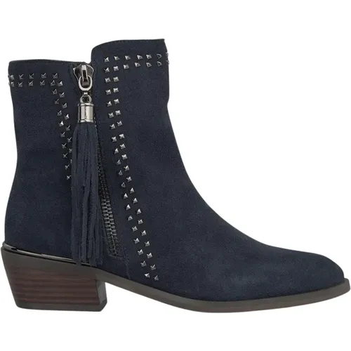 Flat boots with tassel , female, Sizes: 5 UK, 9 UK, 4 UK, 7 UK, 6 UK, 3 UK - Alma en Pena - Modalova