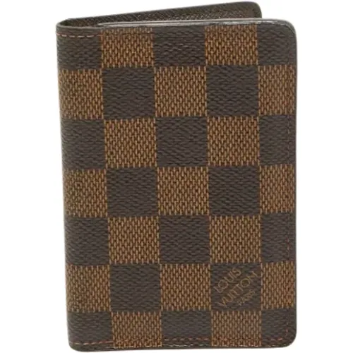 Pre-owned Coated canvas wallets , female, Sizes: ONE SIZE - Louis Vuitton Vintage - Modalova