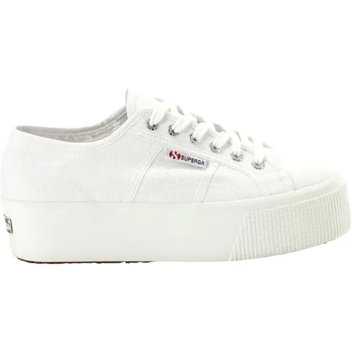 Weiße Textil-Damensneakers Superga - Superga - Modalova